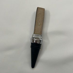 Coach Lexington Leather Wine Cork